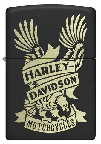 Zippo Harley Davidson Black Eagle- 49826