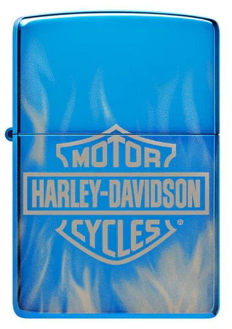 Zippo Harley Davidson Blue - 49469