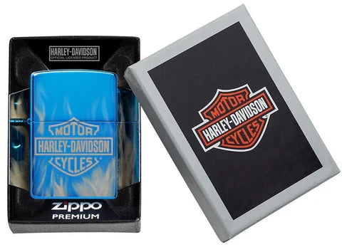 Zippo Harley Davidson Blue - 49469