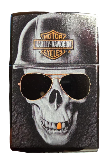 Zippo Harley Davidson Skull - 29739