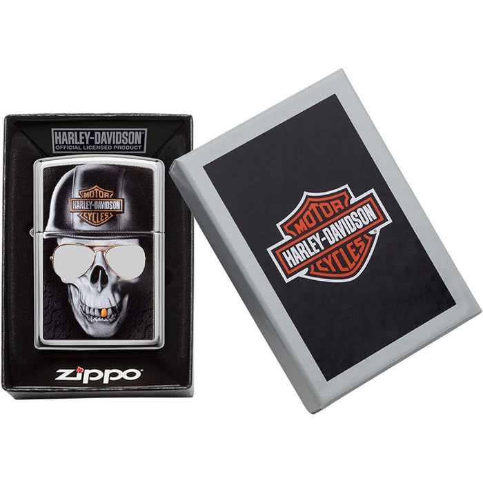 Zippo Harley Davidson Skull - 29739