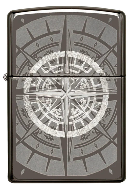 Zippo Nautical Compass Design - 29232