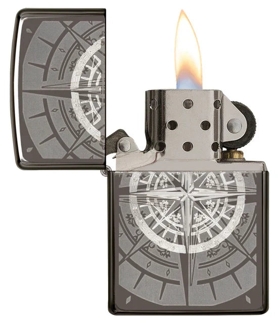 Zippo Nautical Compass Design - 29232