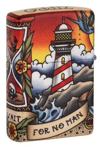 Zippo Nautical Tattoo Design - 49532
