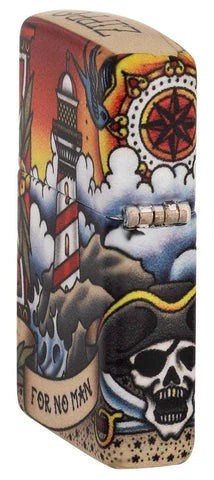 Zippo Nautical Tattoo Design - 49532