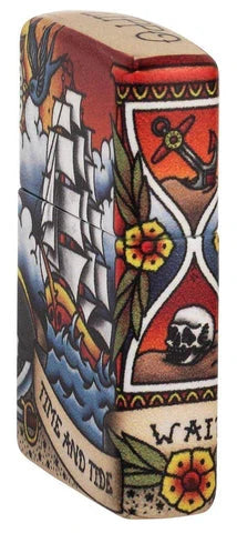 Zippo Nautical Tattoo Design - 49532