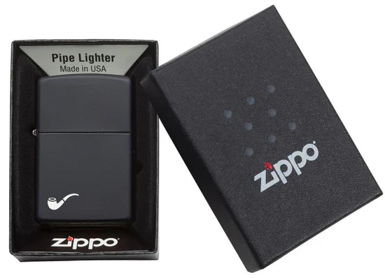 Zippo Pipe Lighter Black Matte - 218PL