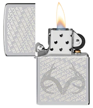 Zippo Realtree Chrome - 48751