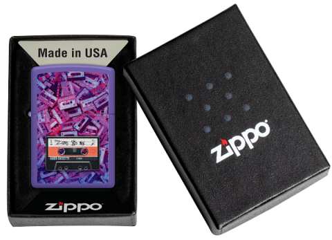 Zippo Retro Cassette Tape Design - 48521