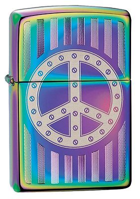 Zippo Rivit Peace Sign - 29435