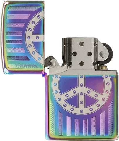 Zippo Rivit Peace Sign - 29435