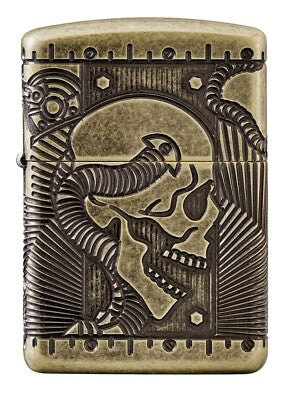 Zippo Skulls Steampunk Armor - 29268