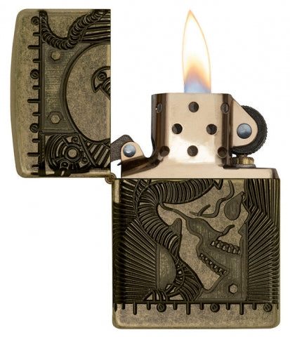 Zippo Skulls Steampunk Armor - 29268