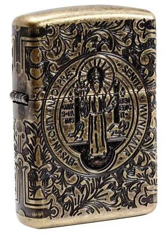Zippo Spiritual Armor St. Benedict - 29719